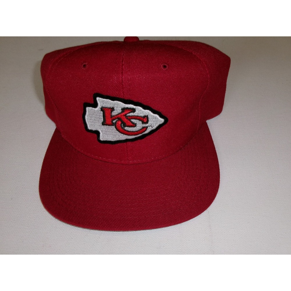 KANSAS CITY CHIEFS YA YOUNGHAN 90S SNAPBACK HAT CAP VINTAGE M2